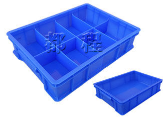 X266、266-1塑料周轉箱（可帶隔板） 